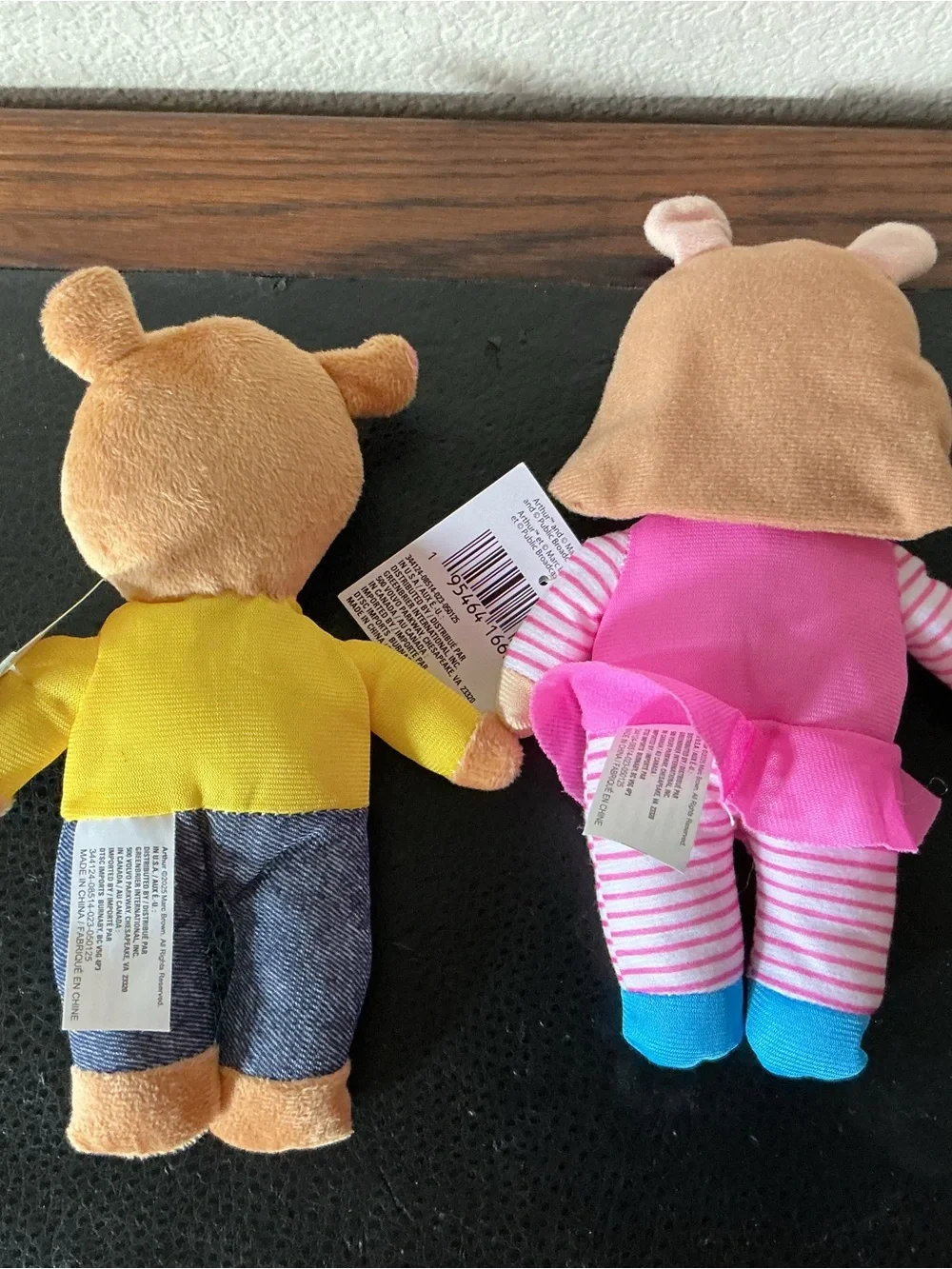 PBS Kids Arthur Plush Doll Lot of 4 Buster Francine D.W.